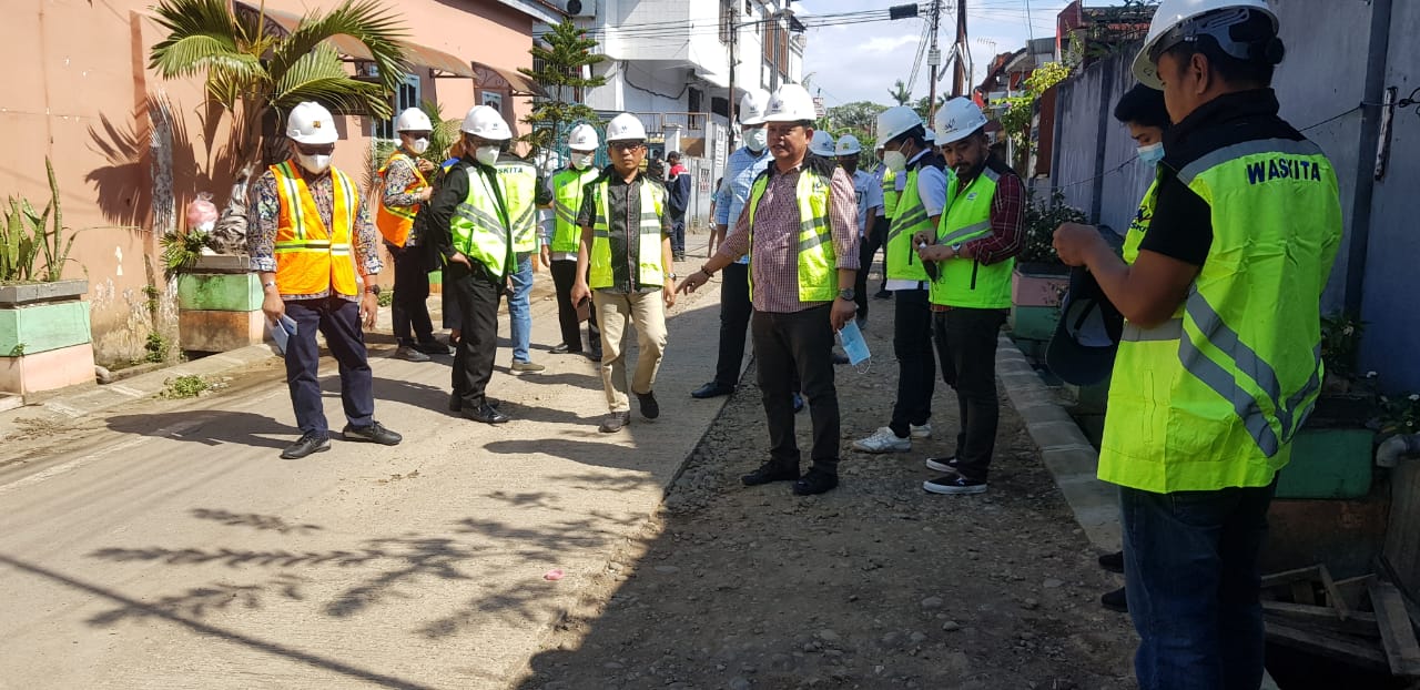 Respon Aspirasi Masyarakat, Komisi C Sidak Ipal di Tiga Jalan Berbeda